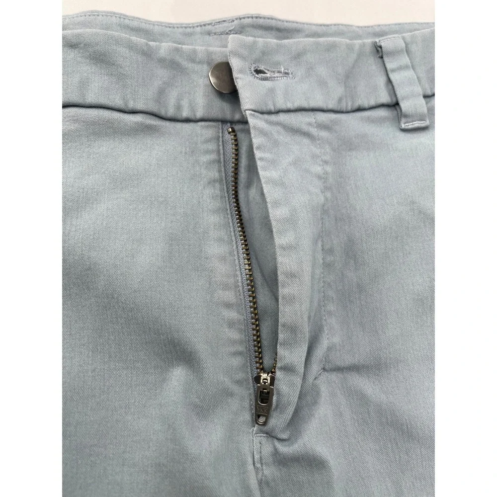 Lululemon Commission Shorts Mens 34 Blue Grey‎ Chino Athletic Minimalist Golf